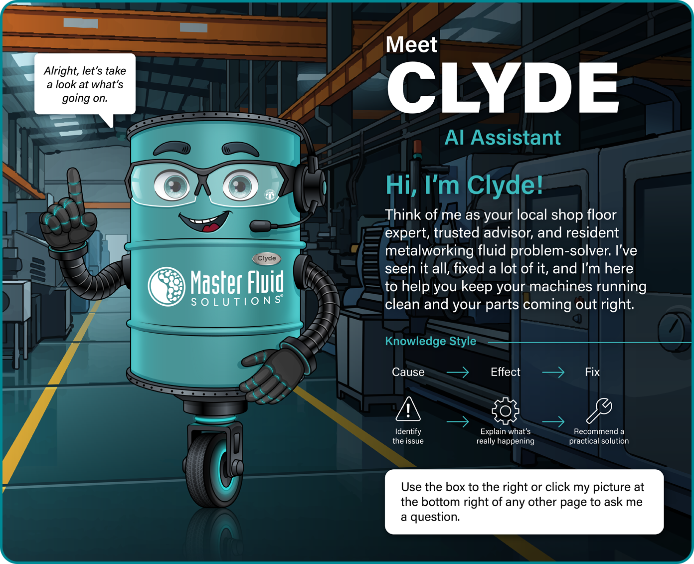 Ask Clyde AI large image