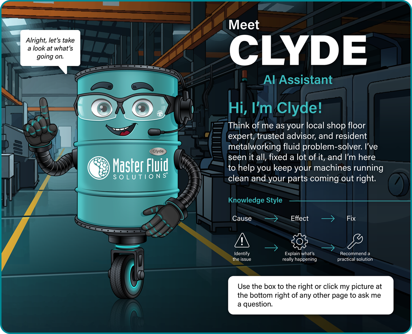 Ask Clyde AI large image