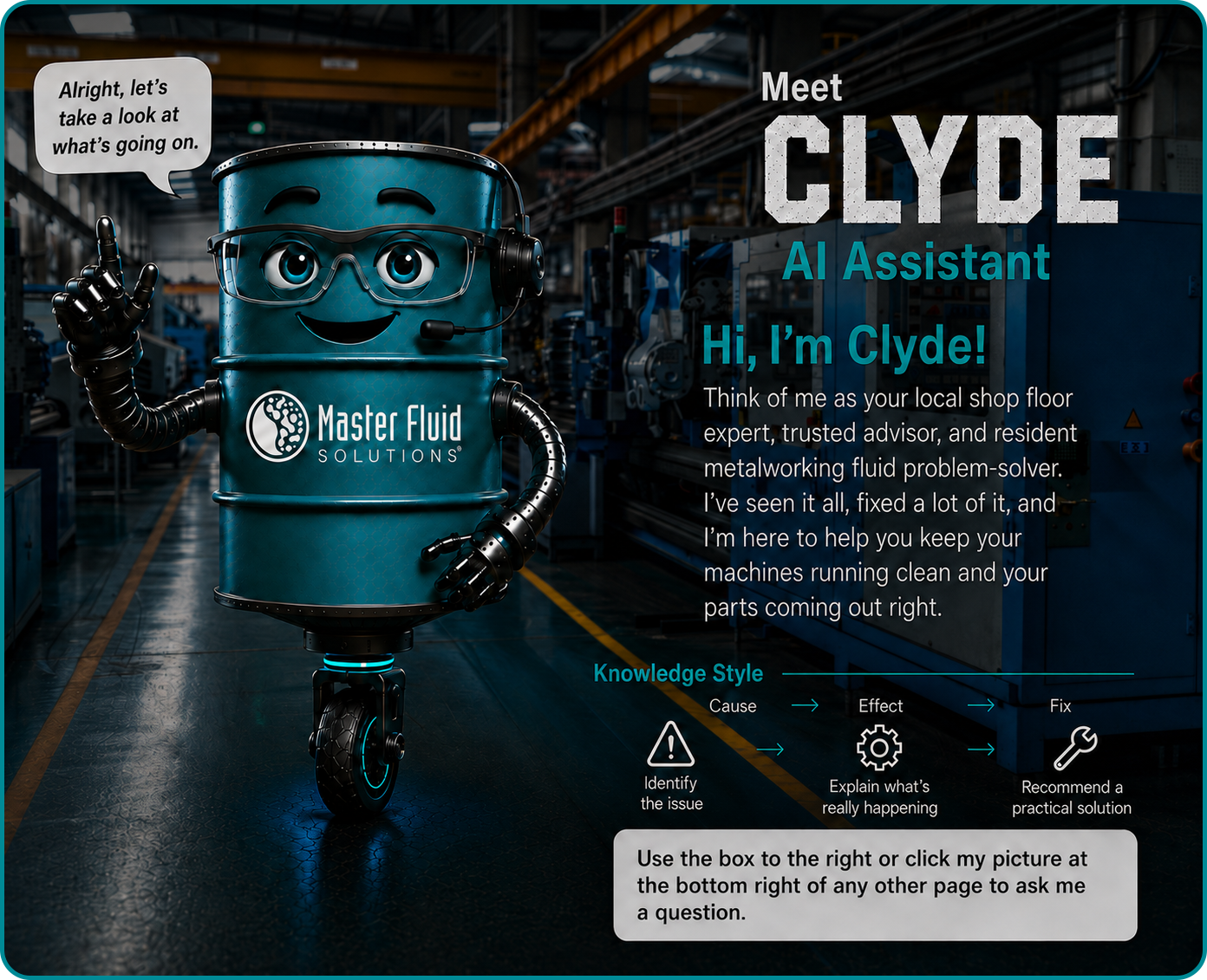 Ask Clyde AI large image
